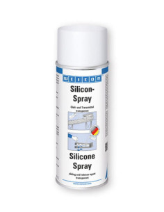 WEICON Silicone Spray 400 ml preparat smarujący, ochronny oraz pielęgnujący *