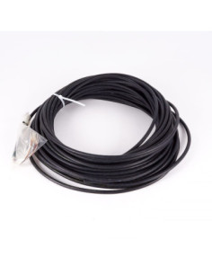 Kabel 9 żył (8x fi 1mm   1x fi2mm) z PINami męskimi z jednej strony, 30,0M, F2 4P 0,25 BLG, MULLER ROBOCABLE