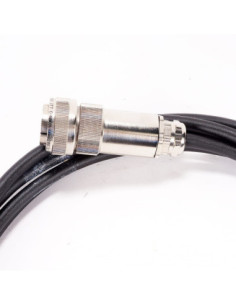 Kabel 7 żył 3mm 4,5m REIS, z wtyczką 0451 ITT CANNON CGL 120015-17 2