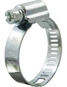 Opaska zaciskowa ślimakowa skręcana Flowmatik 130-150 mm, szerokość 10 mm, stal W1