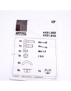 Zestaw montażowy do banta,6521.000,RITTAL 2