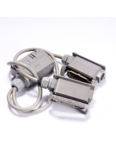 Złącze HARTING, zestaw kablowy rozgałęźnik podwójny dł. 0.55 m