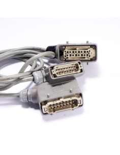 Złącze HARTING, zestaw kablowy rozgałęźnik dł. 1.3 m (1x16B F - 2x16B M), 18/G1.5 2