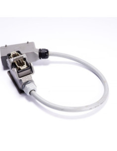 Złącze HARTING, zestaw kablowy 0.5 m/18 G1.5, HAN 16B/24B