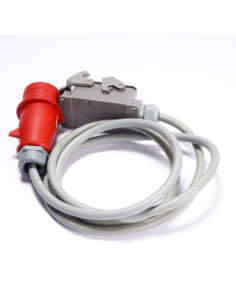 Złącze HARTING (6 PIN, F) - MENNEKES (TYP 21421) plus kabel 2.0 m