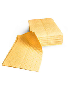 Sorbent jednowarstwowy, mata chemiczna 40 x 50 cm, 200 szt, 7,2 kg