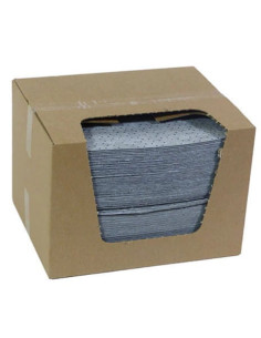 Sorbent dwuwarstwowy, mata uniwersalna 40 x 50 cm, 100 szt, 6,4 kg