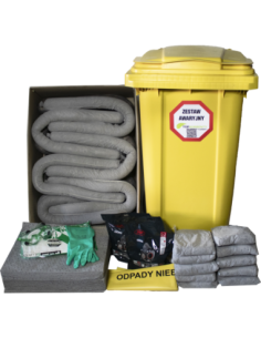 Mobilny zestaw sorbentów uniwersalny 360 litrów