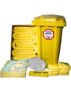 Mobilny zestaw sorbentów chemiczny 360 litrów bez ŚOI