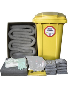 Mobilny zestaw sorbentów uniwersalny 360 litrów bez ŚOI