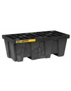 Wanna wychwytowa pod 2 beczki, kolor czarny, 1245 x 635 x 457 mm