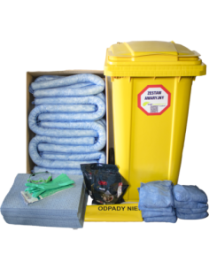 Mobilny zestaw sorbentów tylko do oleju 120 litrów