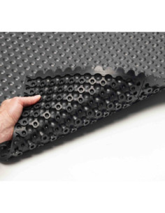 Mata ergonomiczna antyzmęczeniowa modułowa nitrylowa D62, 91 cm x 91 cm BL