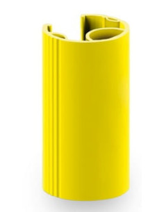 Odbojnica na regały magazynowe RPL, 400 x 100-120 mm