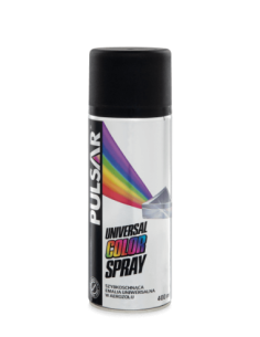 PULSAR Emalia farba czarna połysk 400ml