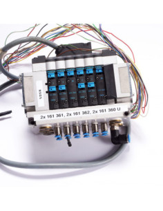 Wyspa zaworowa, 2 x 161 361, 2 x 161 362, 2 x 161 360, FESTO 2