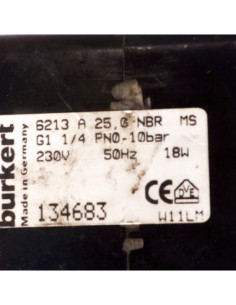 Cewka elektrozaworu 230V 18W, 134683/6213 230V, BURKERT 2
