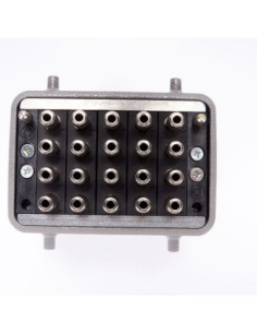 Obudowa złącza z multizłączem hydraulicznym 20 x 6 mm, 09 20 03 20421, HARTING 2