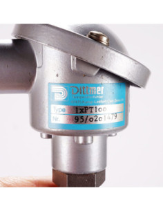 Termometr oporowy 370 mm , 1xPT100, DITTMER