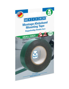 WEICON Mounting Tape 3m dwustronna taśma klejąca szara