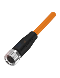 Przewód przyłączeniowy z jednostronnym złączem BCC M313-0000-10-001-PW3334-100 BALLUFF