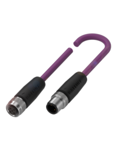 Przewód połączeniowy dwustronnie zakończony BCC M415-M412-3B-329-PS72N1-500 BALLUFF 2