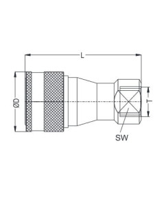 Mocowanie G 1/8w dla ssawek 30-40 mm 2