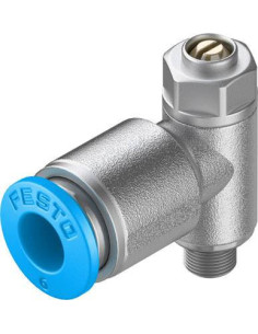 Zawór dławiący, GRLZ-M5-QS-4-LF-C 175058, FESTO