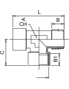 Czujnik ciśnienia G1/4 NO 1-10bar, 42V 2