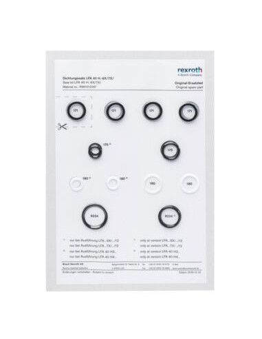 ZESTAW USZCZELNIEŃ FÜR 0810040907-...987