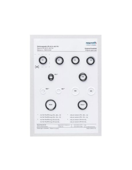 ZESTAW USZCZELNIEŃ FÜR 0810040907-...987