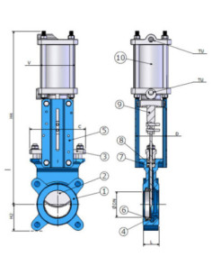 Gniazdo przenośne IP 67, Typ 3199, BALS