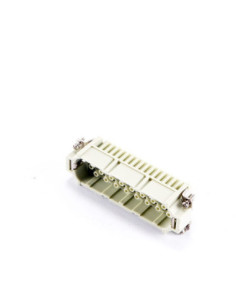 Wkładka złącza ze śrubkami, HAN-D64M, 09210643001, HARTING 2