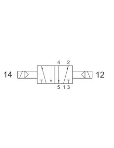 Szybkozłącze do form wtrys. DN6, G3/8 zew 2