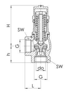 Zawór dławiąco-zwrotny, GR-3/4 2103, FESTO