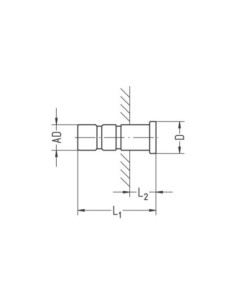 Docisk pneumatyczny, 6829BR-63(91561), AMF