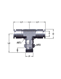 Nypel gwintowany nierdzewny R 3/4 GZ, stal 316