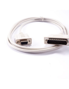 Kabel szeregowy transmisyjny, 11982 PC 9PIN-RS232 T-SWITCH CABLE 9F-25M 2M/6.5, W&T 2