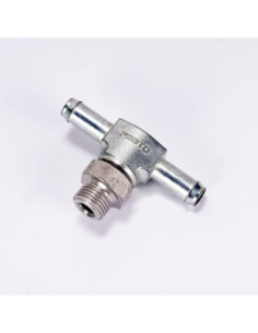 Złączka-T z końcówkami nasadkowymi 6mm, h21 mm, GZ 1/8'