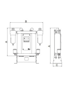Elektrozawór, CPV18-M1H-5/3GS-1/4/176061, FESTO