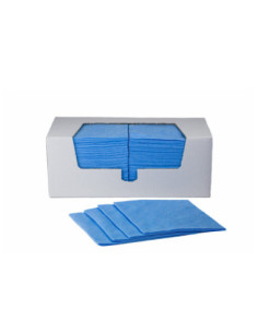 SONEX STANDARD PACK KOLOR 100 32x30cm ściereczki niebieskie kartonik 100 sztuk