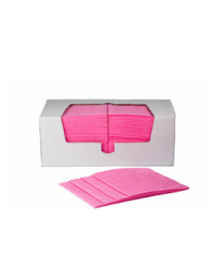 SONEX STANDARD PACK KOLOR 100 32x30cm ściereczki różowe kartonik 100 sztuk