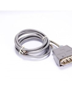 ZŁĄCZE, 6 PINÓW, PRZEPUST KABLOWY M20X1,5, PRZEWÓD 4 ŻYŁY/1,2M, KOŃCÓWKI OCZKOWE FI 5 MM, HARTING