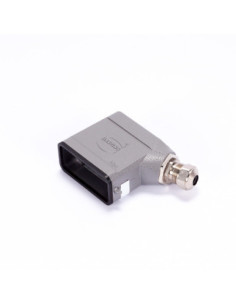 Obudowa złącza (5,8 cm x 2,4 cm) wys. 6,5 cm, szer. 9,5 cm, HARTING