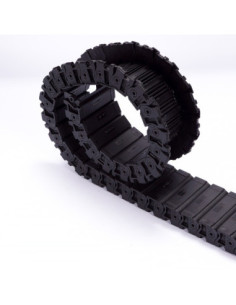 Prowadnica łańcuchowa do kabli dł. 1000 mm szer. 78 mm, UT 25062 G, Murrplastik