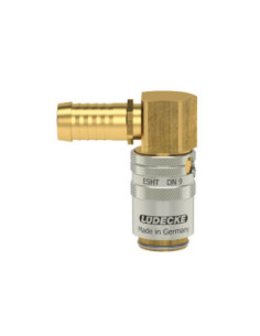 E9TS GNIAZDO 13 MM/90 STOPNI, BEZ ZAWORU