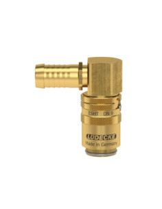 E9TS GNIAZDO 13 MM/90 STOPNI, Z ZAWOREM