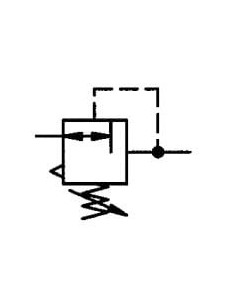 Reduktor ciśnienia powietrza G 1 GW do 16 bar, regulacja 1,5 - 12 bar, Flowmatik