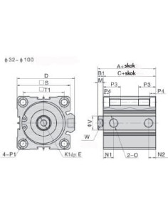 Kostka rozdzielająca G 1/2 GW do DC401A, Flowmatik