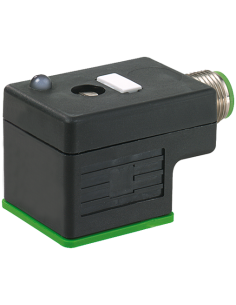 Adapter M12 męski do gniazda typu A 18mm 7000-41421-0000000